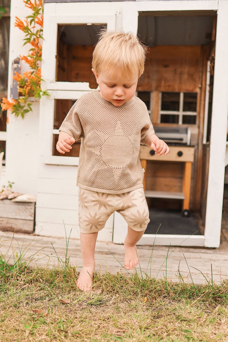 Bike Shorts | Knit - Sunset