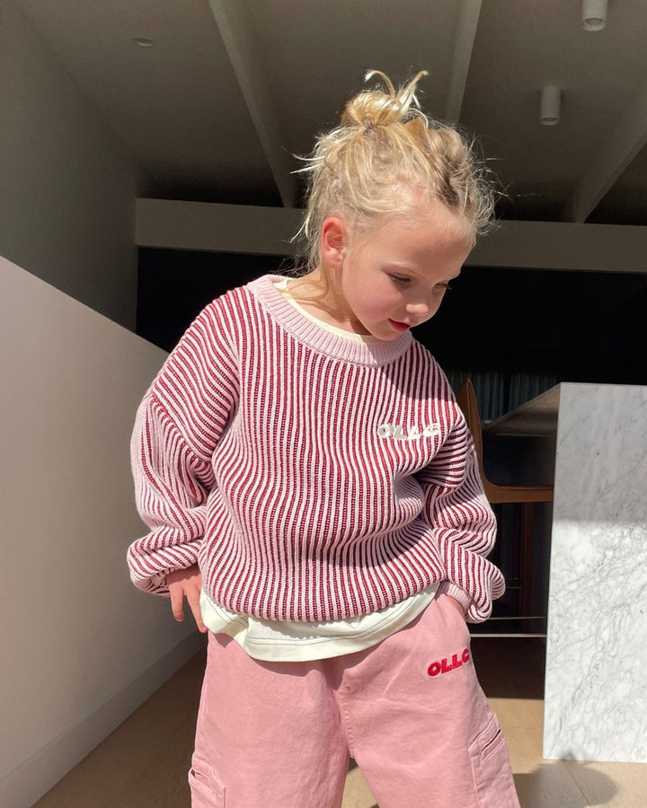 Knit | Highlow - Rose