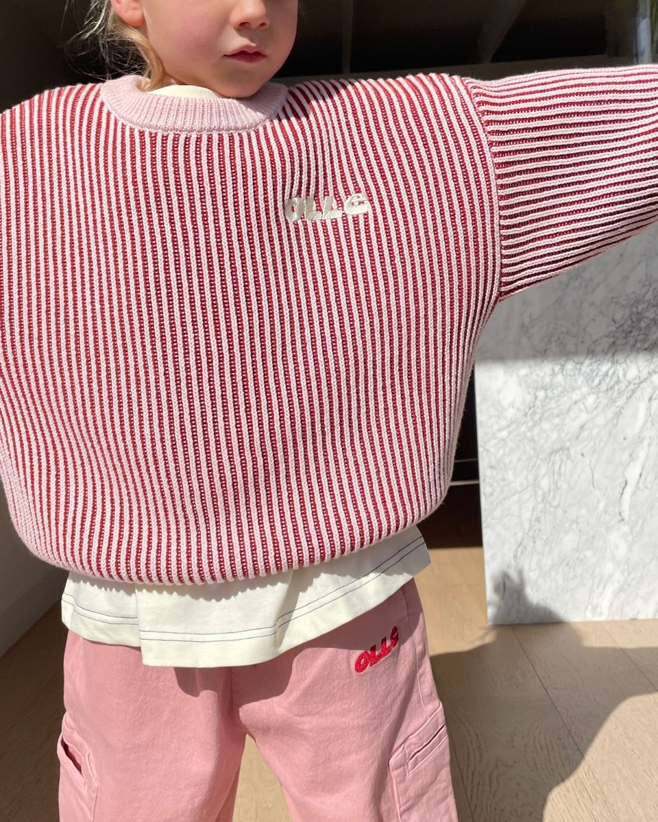 Knit | Highlow - Rose