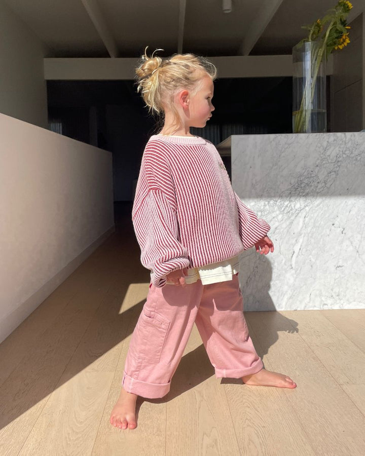 Knit | Highlow - Rose