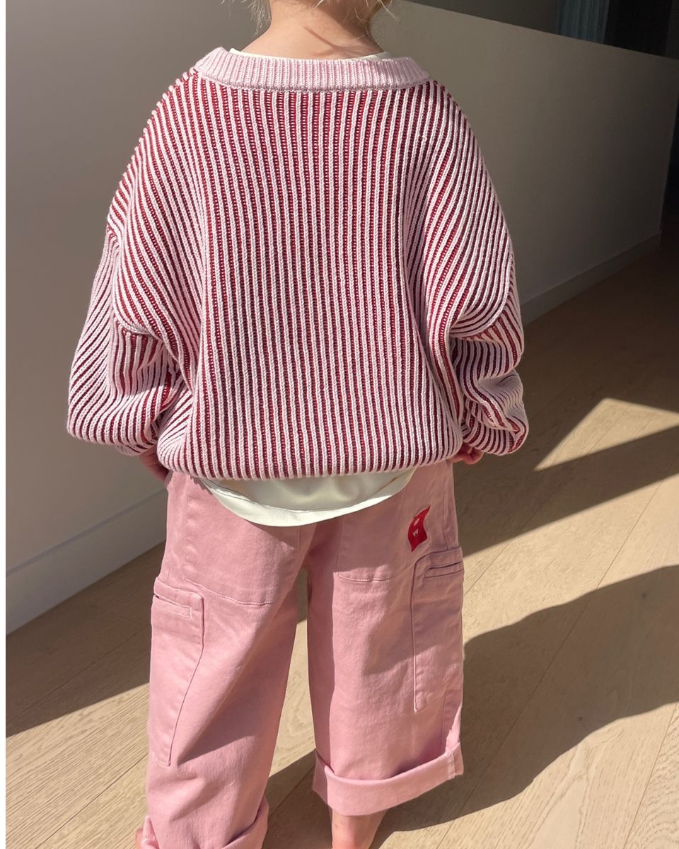 Knit | Highlow - Rose