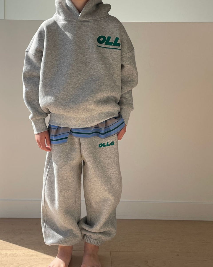Hoodie | OLLE Skate - Grey Marle