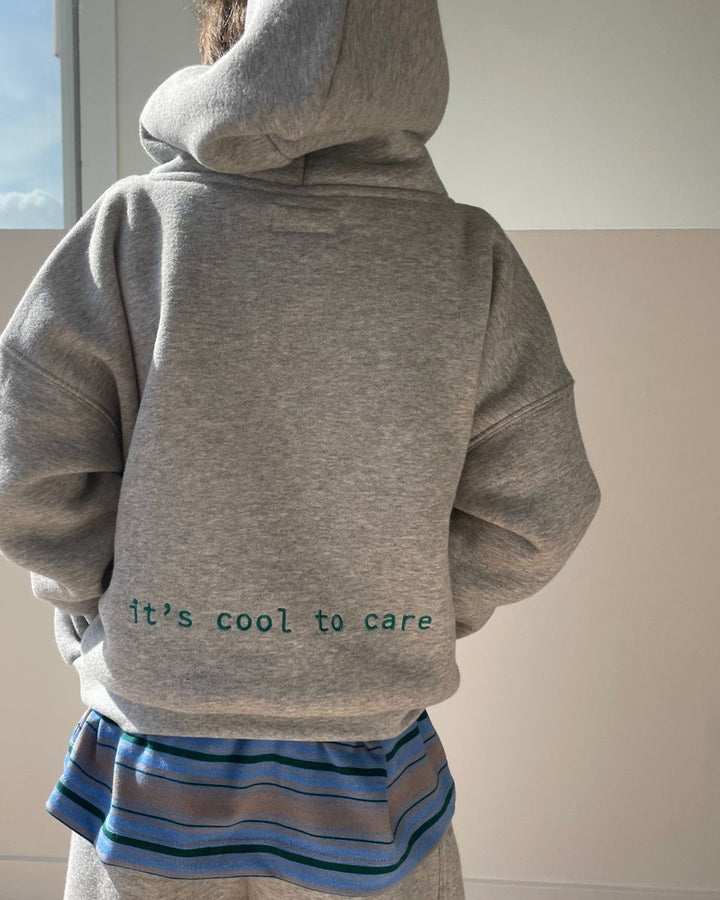 Hoodie | OLLE Skate - Grey Marle