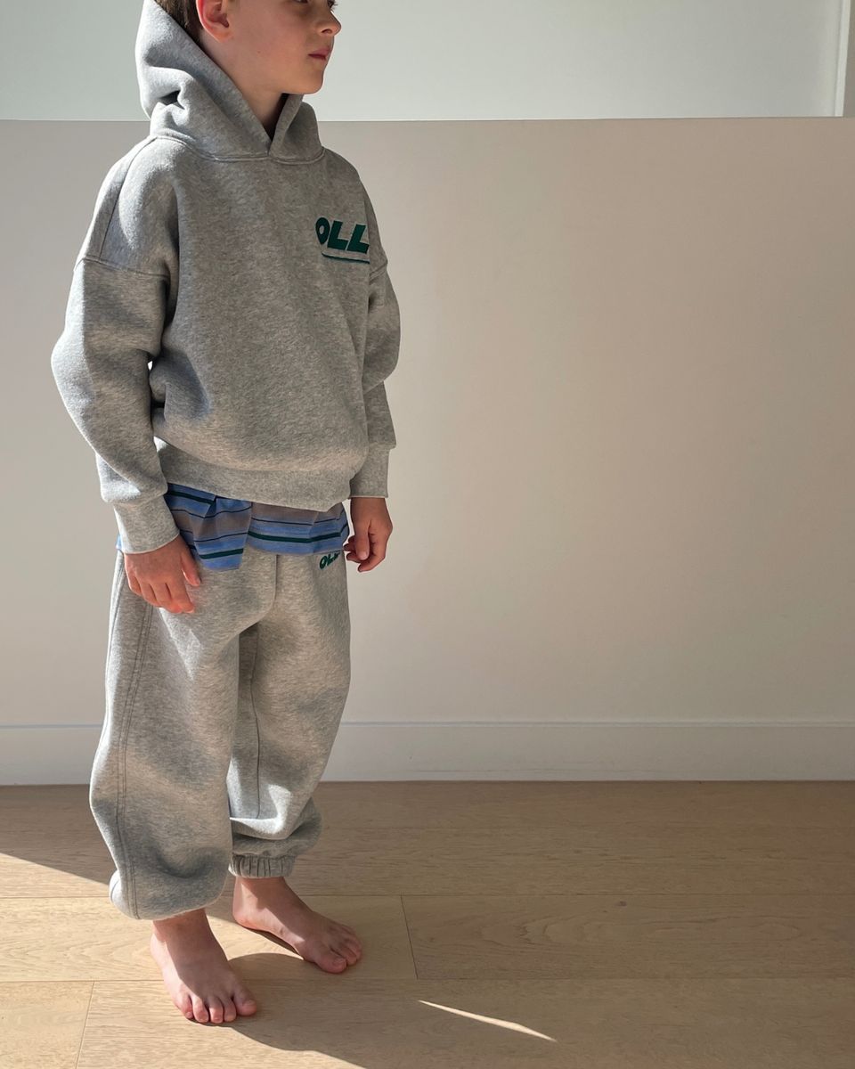 Hoodie | OLLE Skate - Grey Marle
