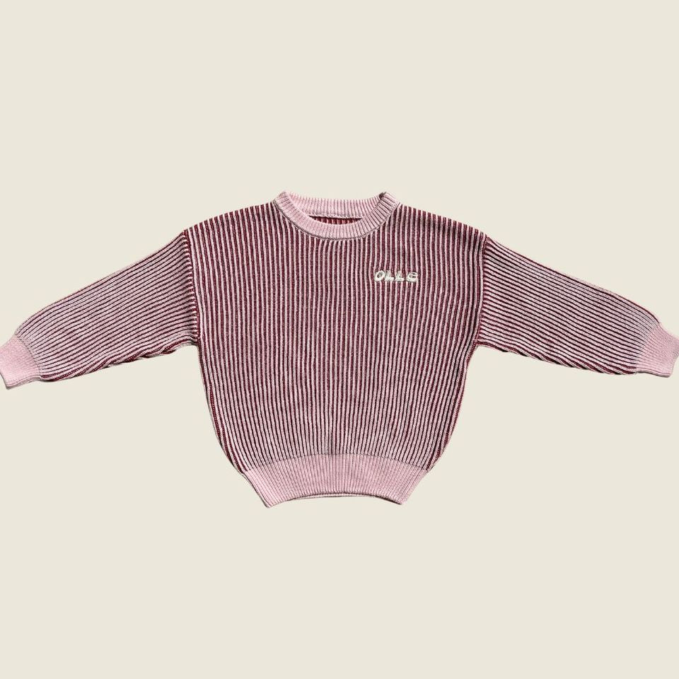 Knit | Highlow - Rose