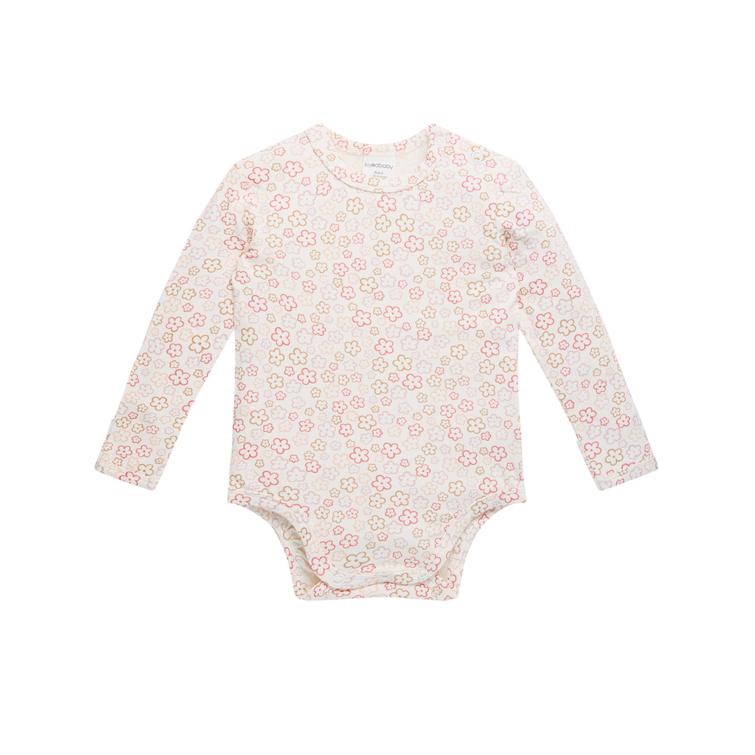 Bodysuit | Long Sleeve - Spring Blossom
