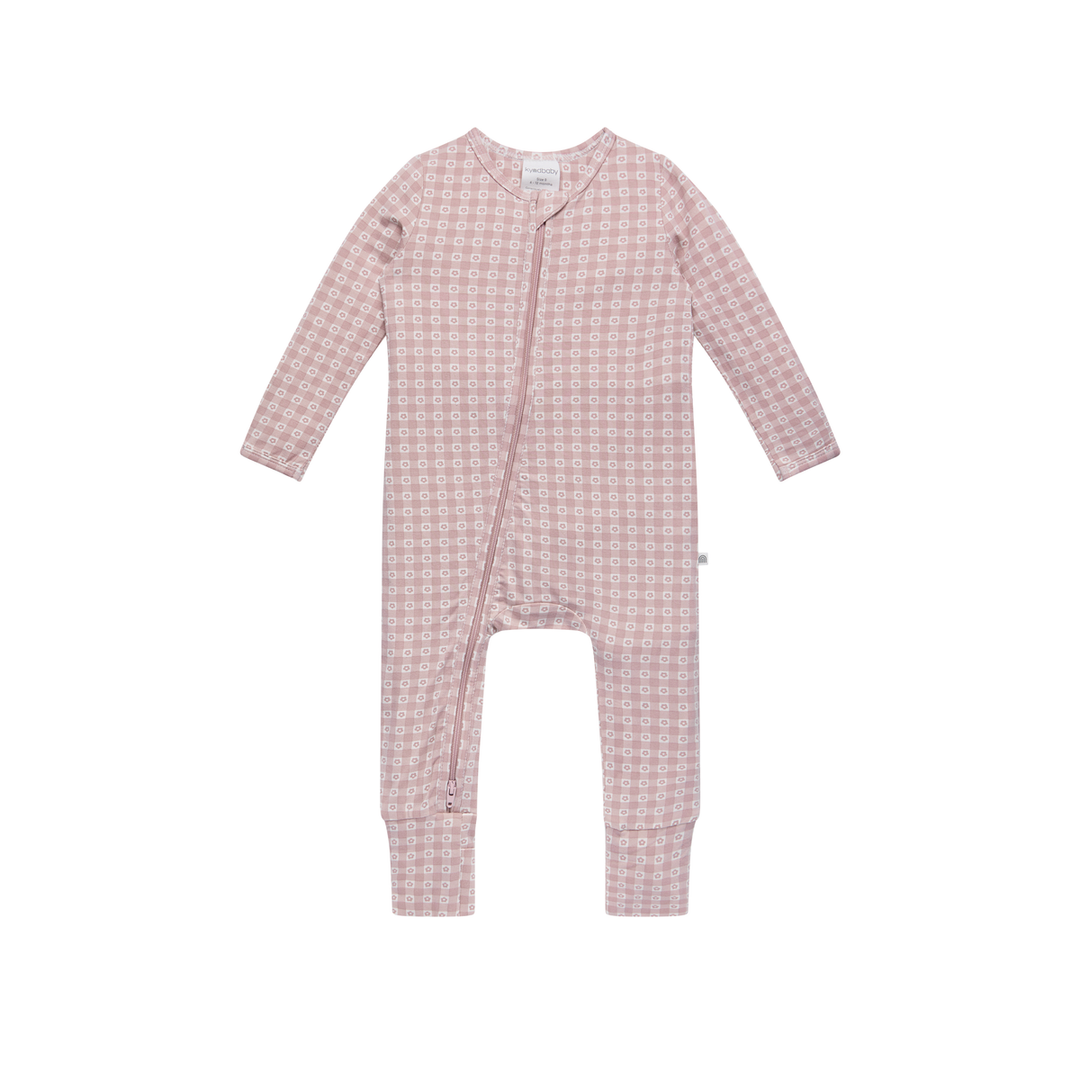 Onesie | Day or Night - Flower Gingham