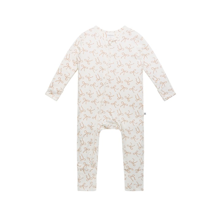 Onesie | Day or Night - Ivory Bow