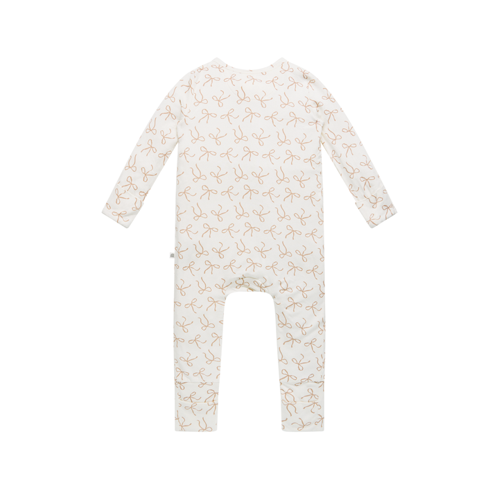 Onesie | Day or Night - Ivory Bow