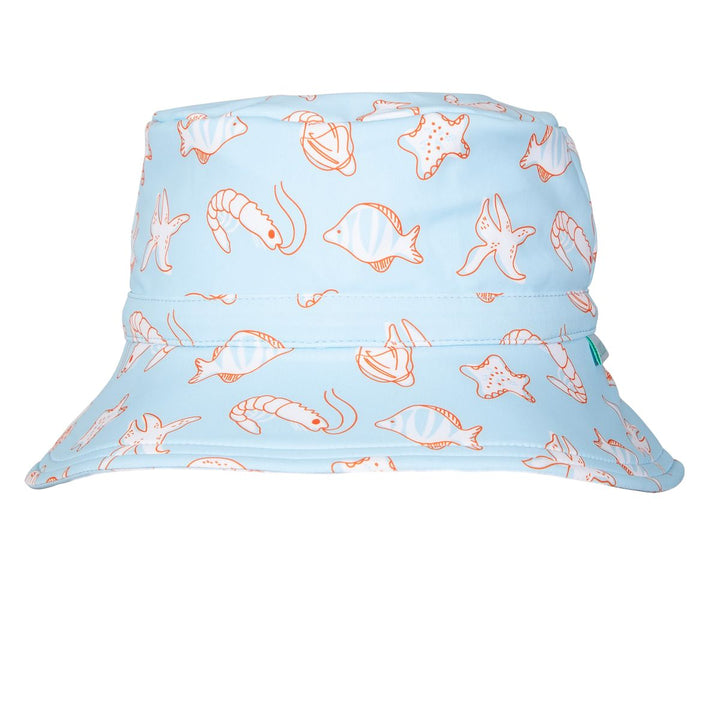 Swim Hat | Wide Brim - Marine Friends