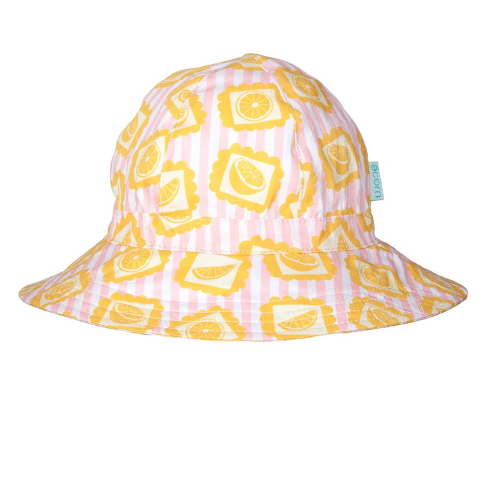 Hat | Wide Brim - Lemonade Stripe