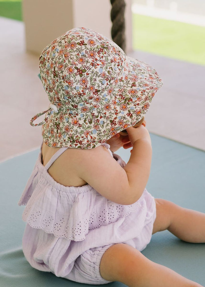 Hat | Wide Brim - Summer Fields