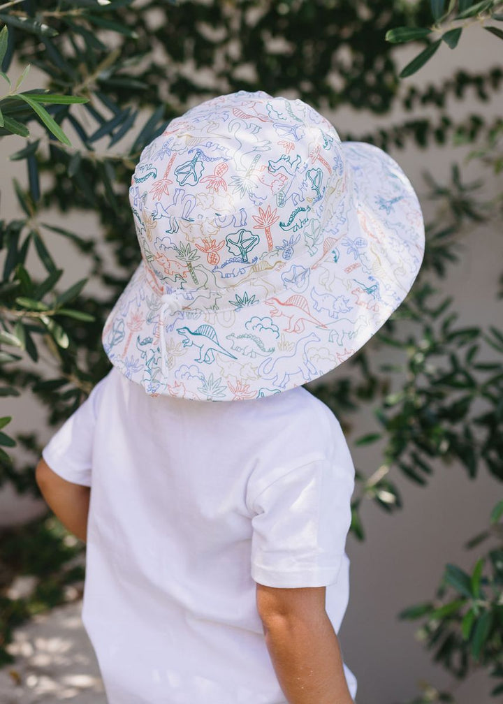 Hat | Stretch Cotton - Jersey - Dino