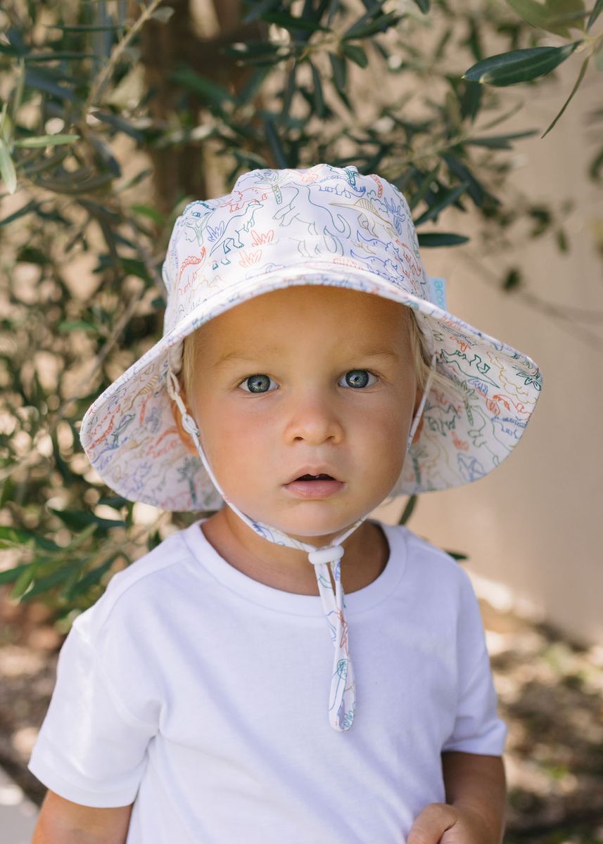 Hat | Stretch Cotton - Jersey - Dino