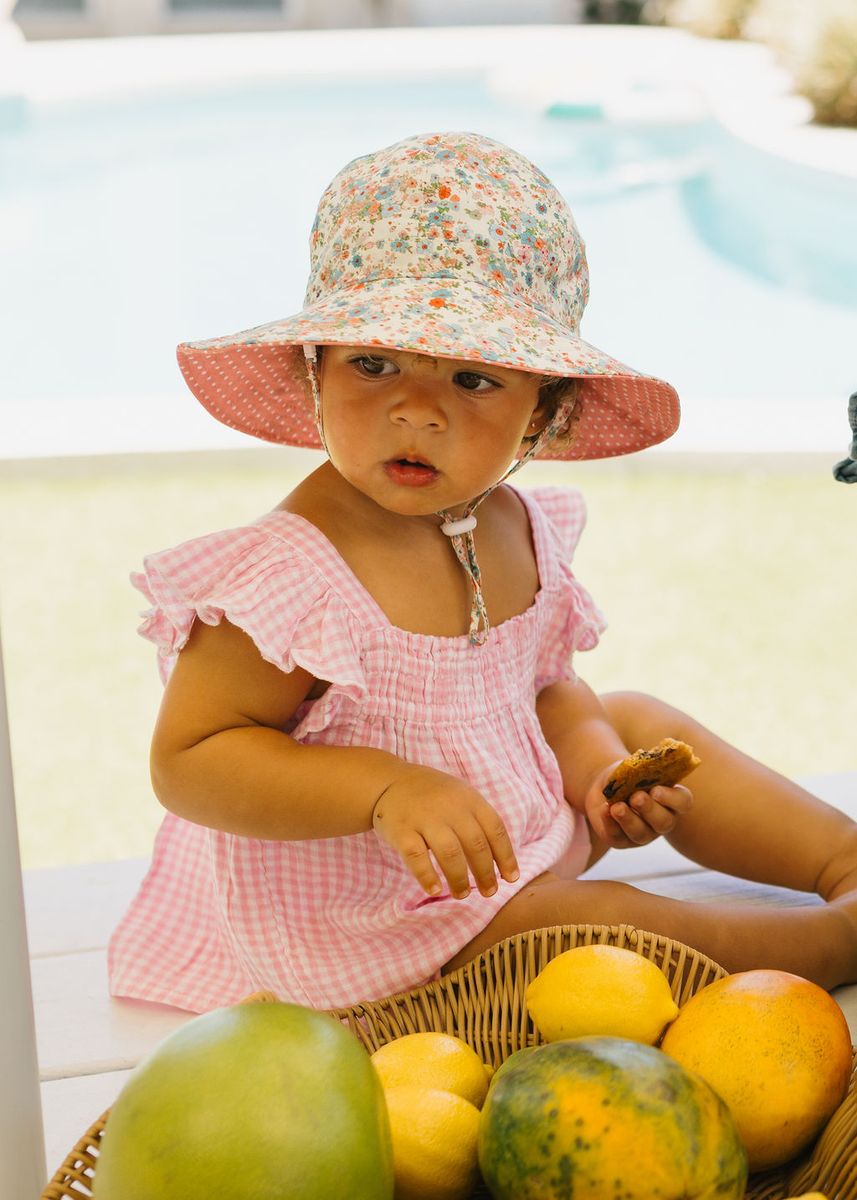 Hat | Wide Brim - Celeste