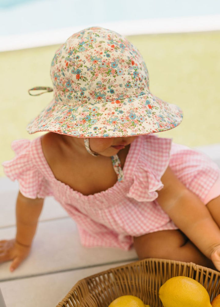 Hat | Wide Brim - Celeste