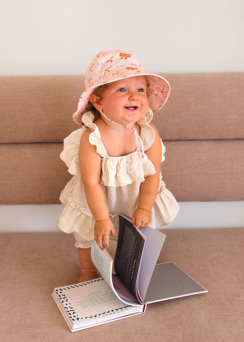 Hat | Stretch Cotton - Jersey - Little Bows