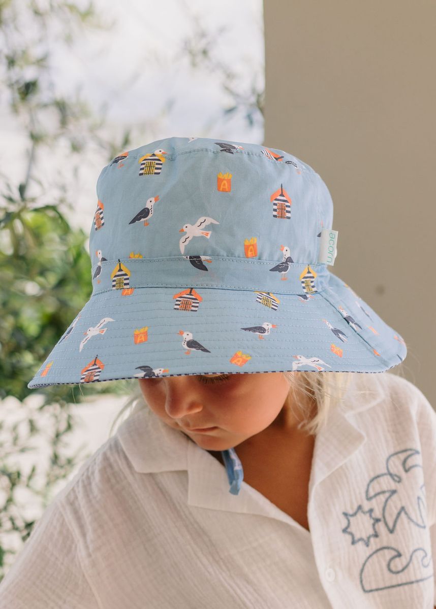Hat | Wide Brim - Seagulls