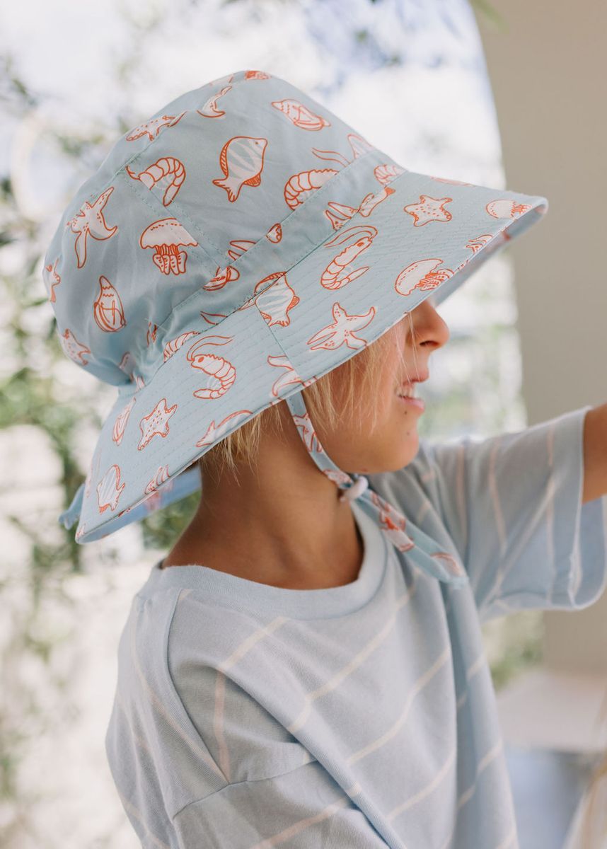Hat | Wide Brim - Marine Friends
