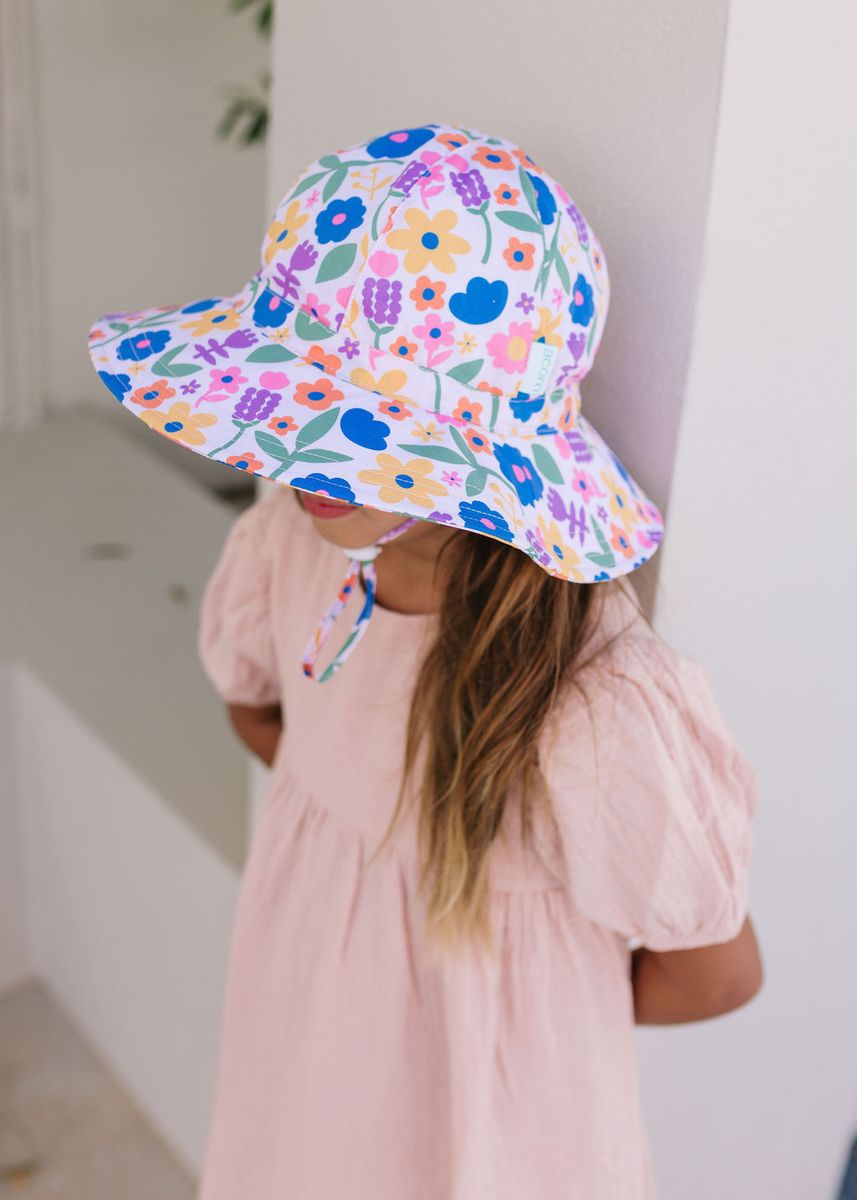 Hat | Wide Brim - Petal Pop