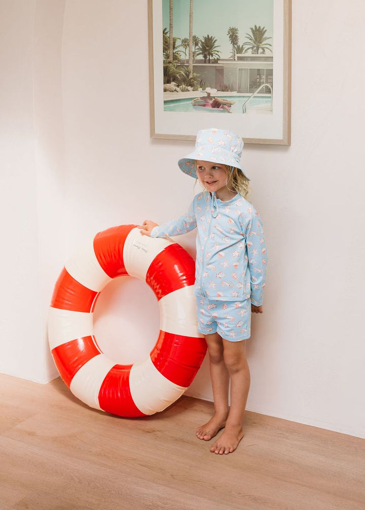 Swim Hat | Wide Brim - Marine Friends
