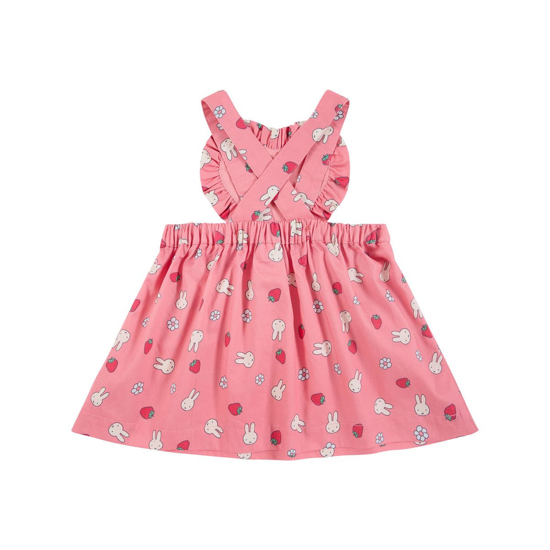 Heart Pinafore | Miffy - Strawberry