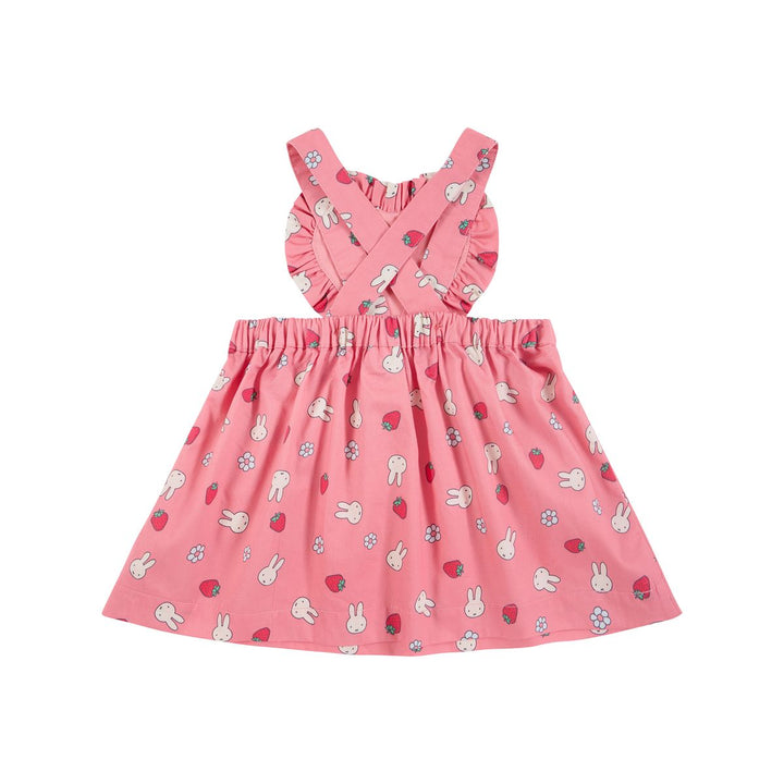 Heart Pinafore | Miffy - Strawberry