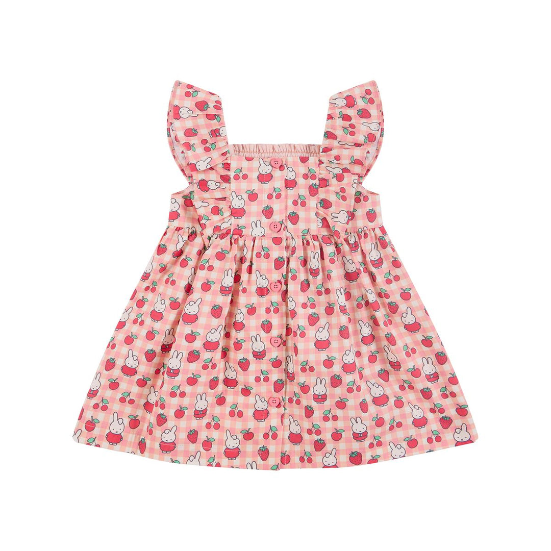 Smock Dress | Miffy - Berry Check