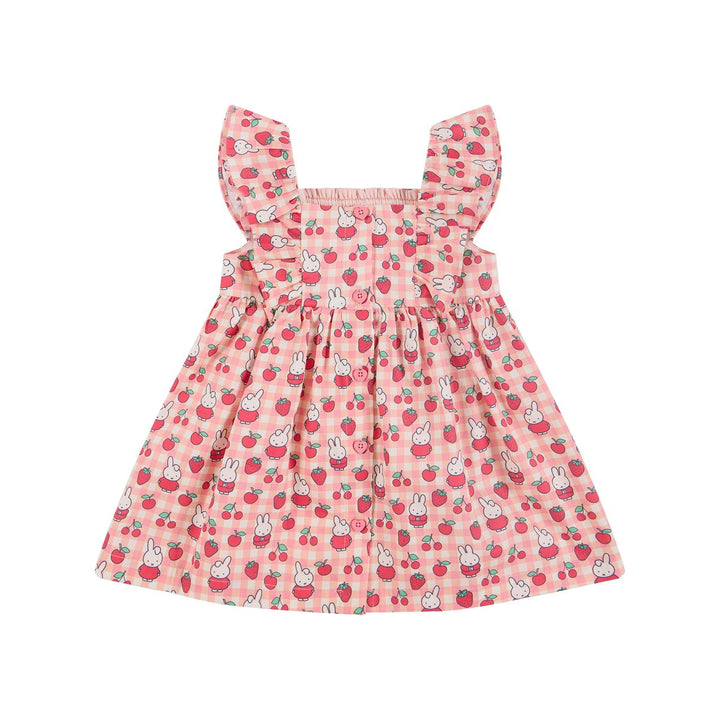 Smock Dress | Miffy - Berry Check