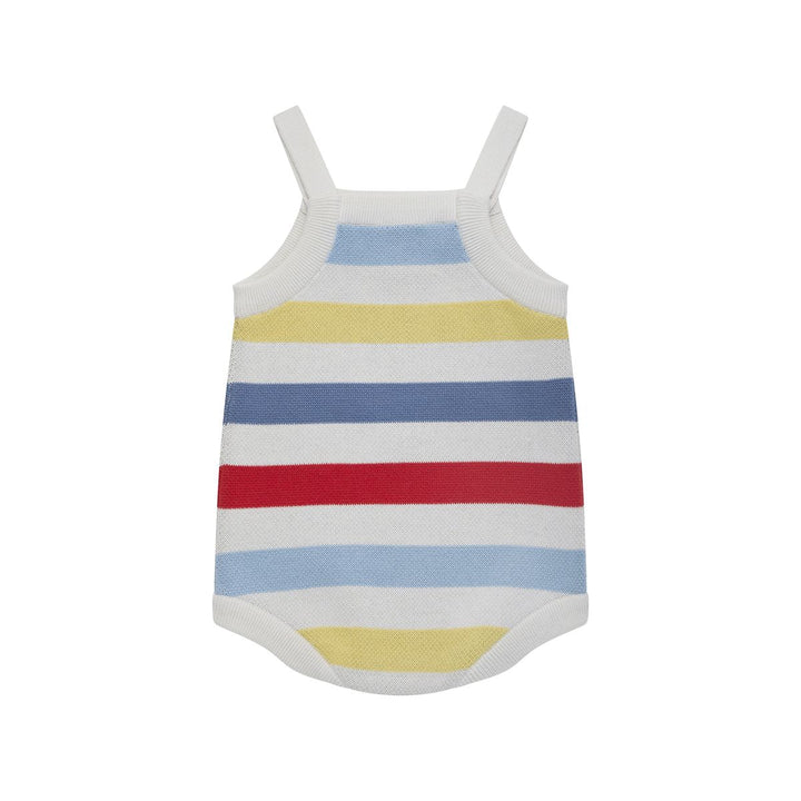 Knit Romper | Miffy - Multi Stripe