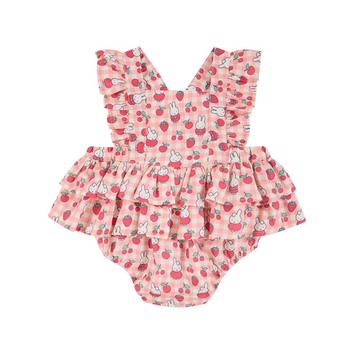 Romper | Miffy - Berry Check