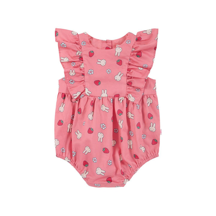 Yoke Romper | Miffy - Strawberry