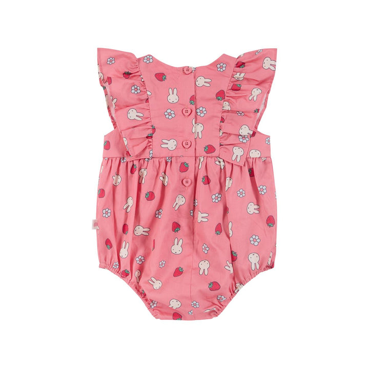 Yoke Romper | Miffy - Strawberry