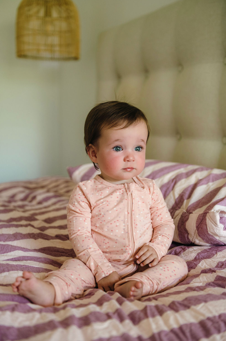 Onesie | Day or Night - Pink Heart