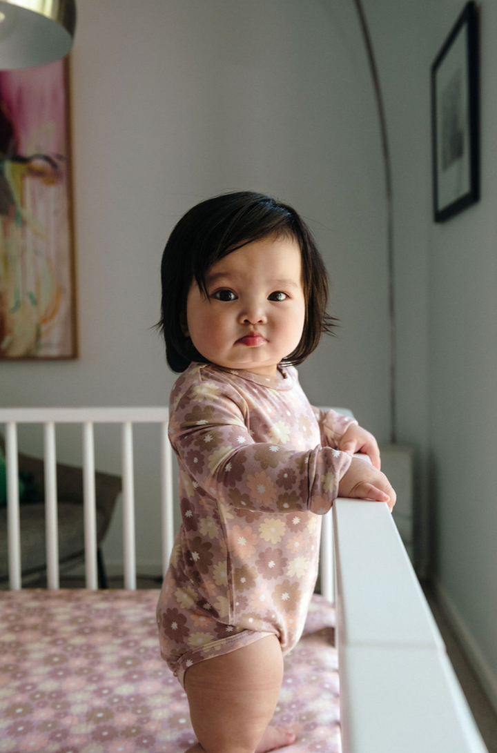 Bodysuit | Long Sleeve - Bold Floral
