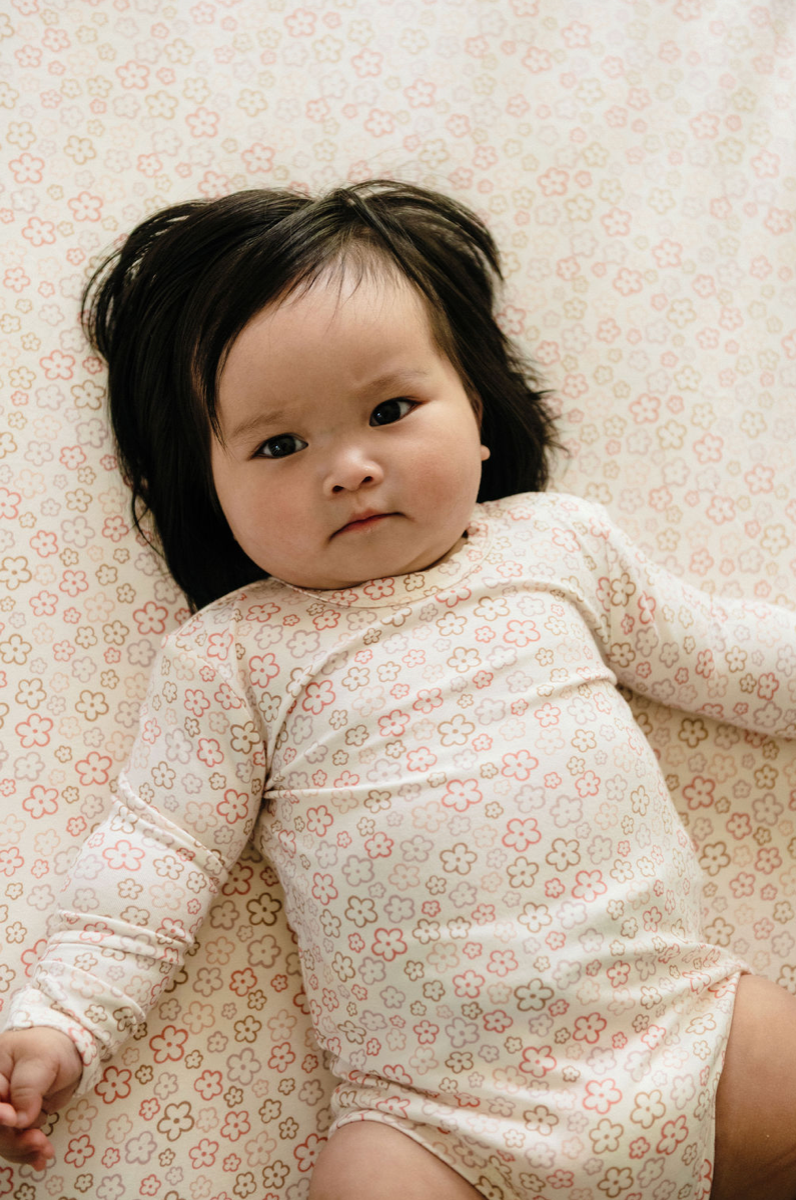 Bodysuit | Long Sleeve - Spring Blossom