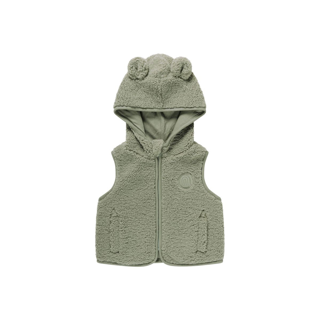 Sherpa Vest - Olive