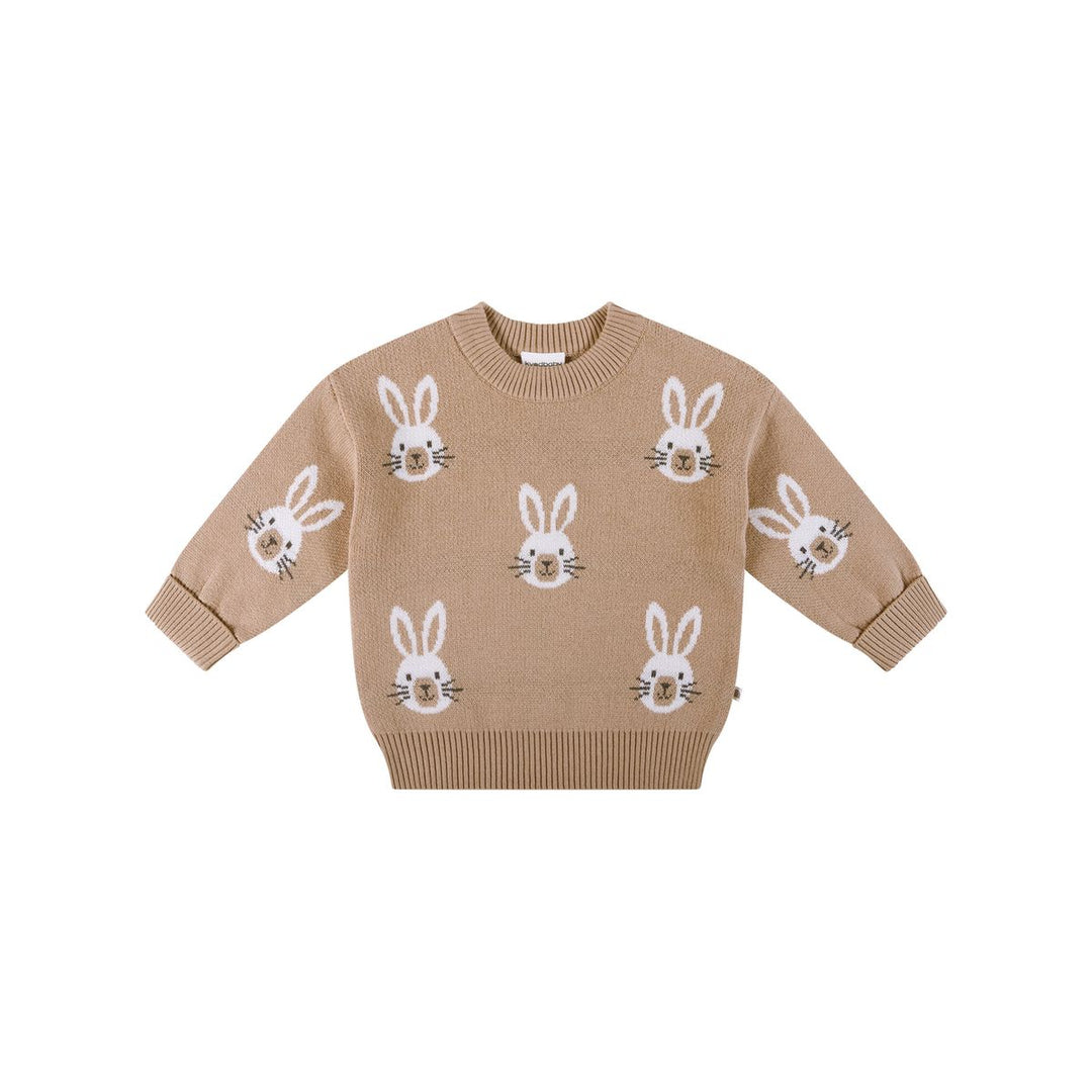 Knit Jumper | Bunny - Oatmeal