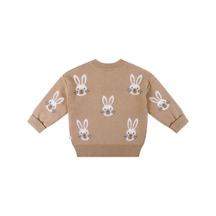 Knit Jumper | Bunny - Oatmeal
