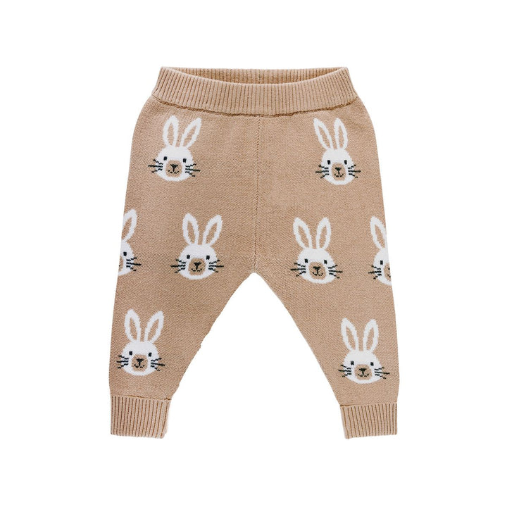 Knit Pants | Bunny - Oatmeal