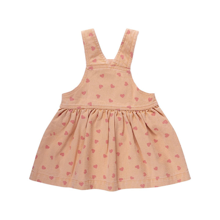 Denim Pinafore | Pink Denim