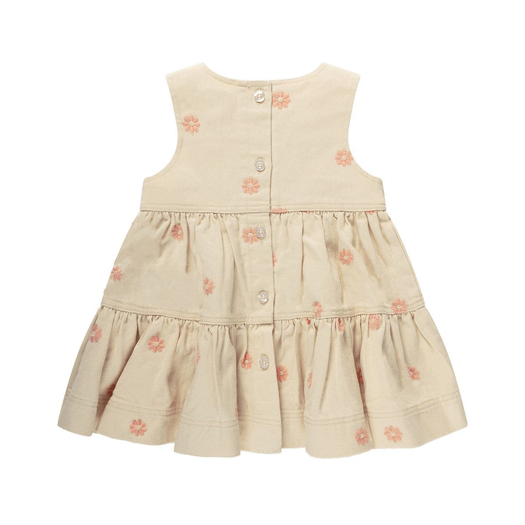 Dress | Denim - Pink Floral