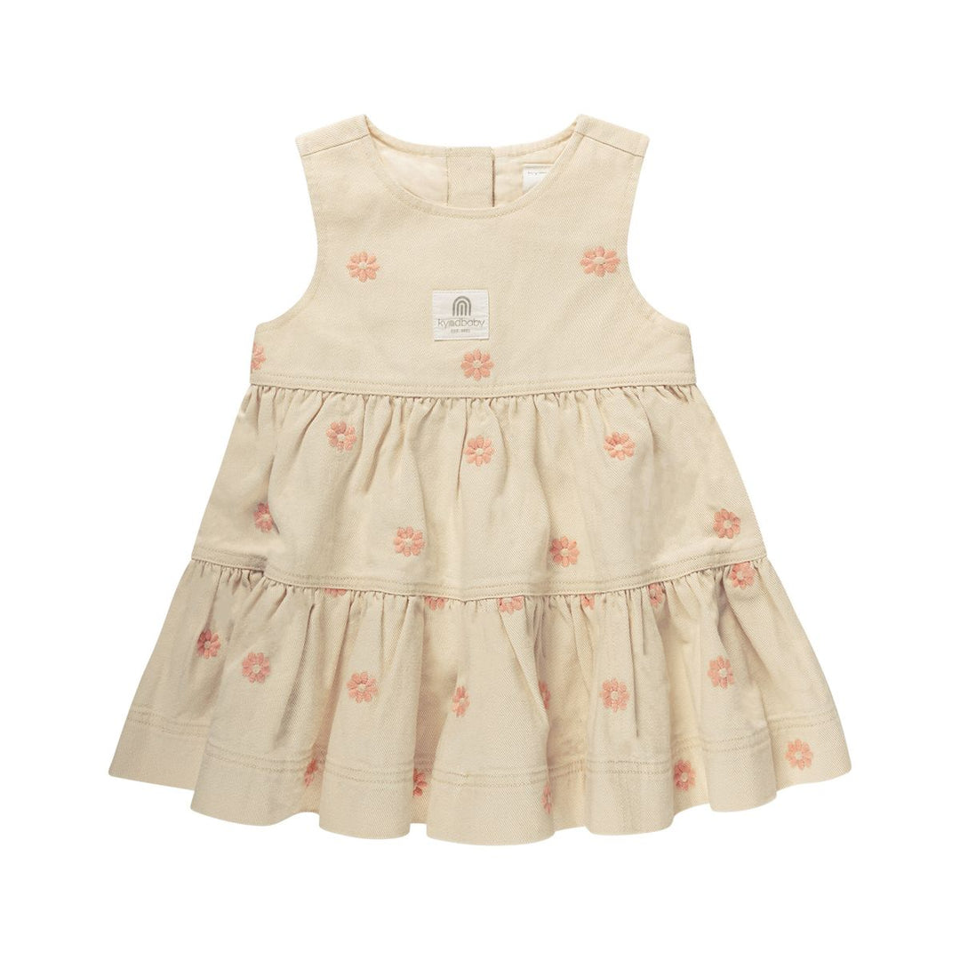 Dress | Denim - Pink Floral