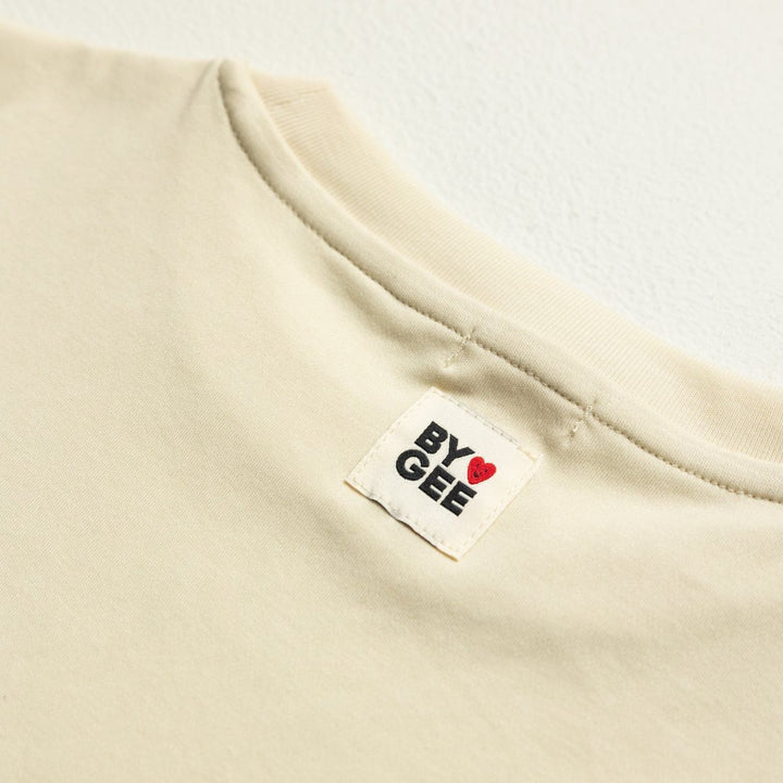 Temperamental Boxy Tee - Cream