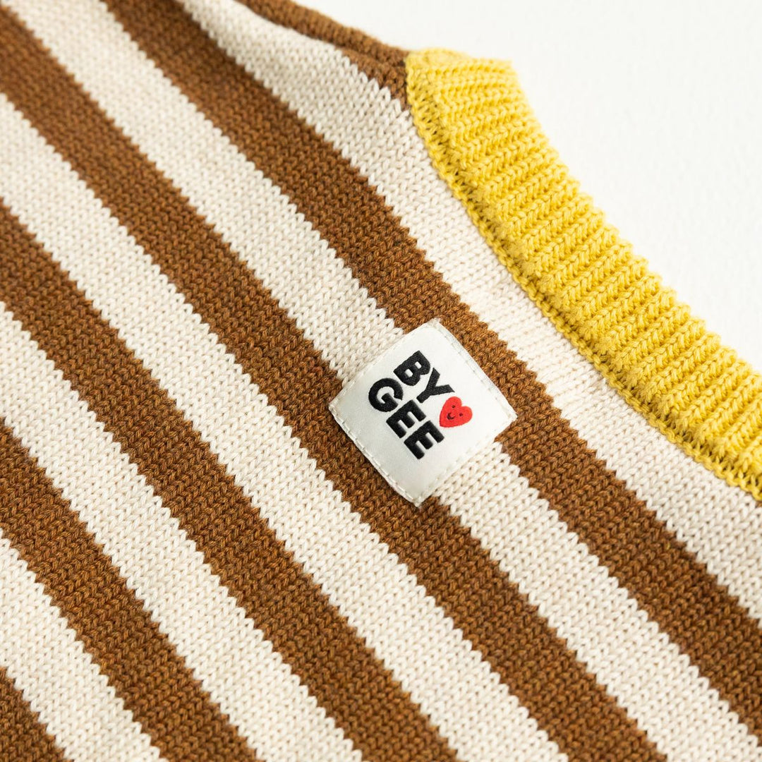 Colour Block Knitted Set - Sundae