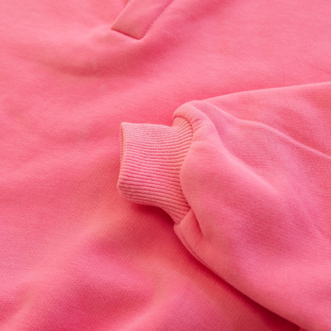 Cotton Boxy Sweatshirt - Peony