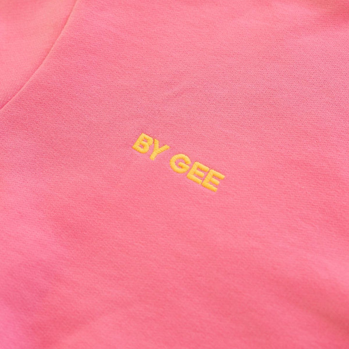 Cotton Boxy Sweatshirt - Peony