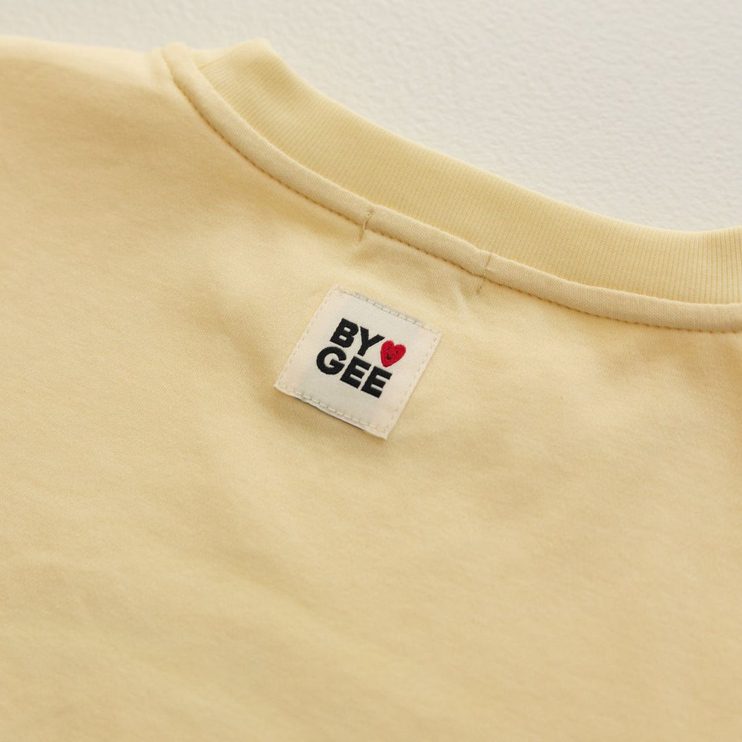 Little Guys Oversized Boxy Tee - Butter