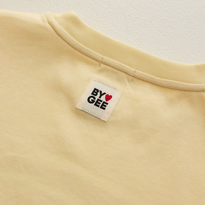 Little Guys Oversized Boxy Tee - Butter
