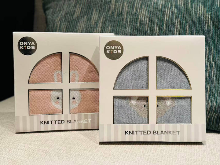 Cotton Knitted Blanket - Bunny